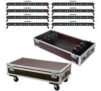 Stairville Show Bar Tri LED Tour Bundle 8
