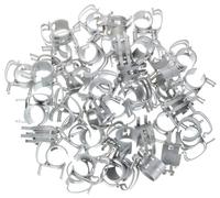 Stairville Snap silver 45 pcs