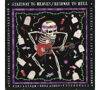 stairway to heaven (CD Compilation, 9 Tracks) gorky park - my generation skid row - holidays in the sun scorpions - i can't explain ozzy osbourne - purple haze mötley crüe - teaser bon jovi - the boys are back in town cinderelle - move over jam - hound dog etc..