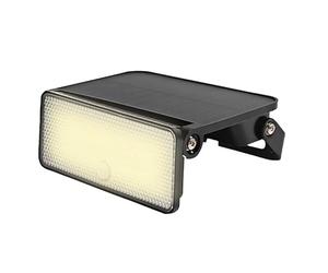 Stak by Velamp MAYA: Foco LED solar de 1000 lúmenes. Orientable. Con detector de movimiento. Color negro