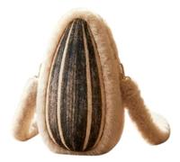 Stakee Bolso Bandolera Creativo De Peluche con Forma De Girasol, Bolso De Hombro Esponjoso, Adorable Bolsa De Almacenamiento, Cartera Cruzada De Gran Capacidad para Salidas Diarias De Mujeres.