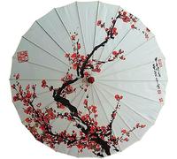 Stakee Pañuelo de seda japonés clásico paraguas arte papel aceite pintado chino tradicional paraguas de baile cosplay foto accesorios
