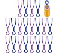 Stakee Plaz De Plástico Bobinas De Plástico Buddies De Rosca De 20 Piezas Clips De Bobina Bordado Hilo De Bobina Cinción De Máquina De Coser Accesorios