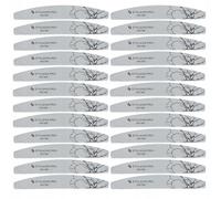 STALEKS EXPERT NFE-40-150/180-25 - Lima de uñas (doble cara, grano 150/180 g, capa fina de espuma, 25 unidades)