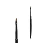 Staleks EXPERT Professional Manicura & Gel Brushes Set de pinceles para arte de uñas, color negro, 3 piezas para uñas de gel y manicura (4 mm/7 mm, pincel de gel)