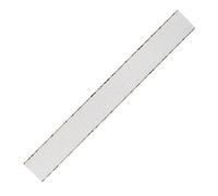 Staleks - Lima de uñas desechables papmam blanca para manicura y pedicura, con base de madera, grano 22, grano 100 (25 unidades)