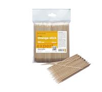 STALEKS PRO 100 piezas de Palos de Madera de Naranjo 15 cm para Manicura, Pedicura, Nail Art y Manualidades.
