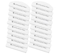 STALEKS PRO 20 piezas Lima Buffer mini con base espuma soft doble cara. Grano 100/180