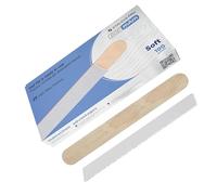 STALEKS PRO 25 piezas Lima desechable Papman con base de madera. Espuma soft. Papel ecológico Expert 20 (Grano 100)