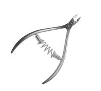 Staleks Pro, Alicates Profesionales de Manicura y Pedicura para Cutícula, Acero Inoxidable, Afilado Manual, Muelle Espiral. (7 mm)
