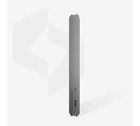 STALEKS PRO Base metálica recta para limas autoadhesivas y PapmAm, acero inoxidable. Expert MBE-20 (Base Metálica)