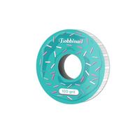 STALEKS PRO BOBBINAIL recambio desechable de lima blanca adhesiva en rollo Expert para Donut dispensador de lima 6mts (Grano 100)