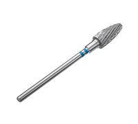 STALEKS PRO Broca de carburo/lima giratoria para zurdos, maíz azul, 6 mm