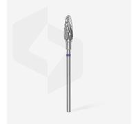 STALEKS PRO - Broca de metal duro para uñas (dureza azul, diámetro de la cabeza de 5 mm, pieza de 13 mm)