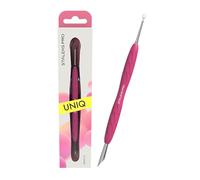 STALEKS PRO by Natury Nails Empujador de cutÍculas con mango de silicona Gummy. Acero inoxidable. UNIQ 11/2