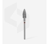 STALEKS PRO by Natury Nails fresa de carburo de tungsteno para torno de uñas, broca 6x14 mm. Forma de piña