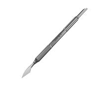Staleks Pro Empujador de cutícula doble. Manicura Acero inoxidable. Serie Expert