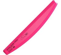 Staleks Pro EXPERT 40 - Lima de uñas inclinada de plástico con forma de media luna para limas desechables de media luna, modelo SPBE-40
