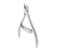 Staleks Pro Expert, Alicates Corta Cutícula Profesionales, Muelle Espiral, Cuchillas de 5 mm Afiladas a Mano de Acero Inoxidable, NE-91-5
