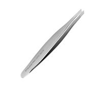 Staleks Pro Expert, Pinzas Profesionales de Cejas en Acero Inoxidable, Afilado Manual, Compactas, TE-20/4