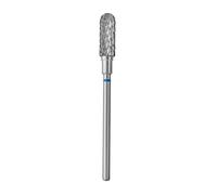STALEKS PRO fresa de carburo de tungsteno para torno de uñas, broca 40x14 mm. Forma cilíndrica redondeada segura (Grano Medio) (FT30B0 5x13mm)