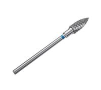 STALEKS PRO fresa de carburo de tungsteno para torno de uñas, broca 5x13,5 mm. Forma maiz (Grano Medio)