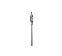 STALEKS PRO fresa de carburo de tungsteno para torno de uñas, broca 6x14 mm. Forma cónica (Grano Medio)