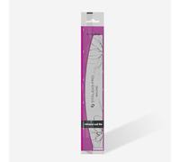 STALEKS PRO Lima de uñas EXPERT 40 recta 100/180 y 180/240 grano - Lima profesional para uñas artificiales y naturales, manicura y pedicura, desechable, embalaje individual (50 unidades, grano 180/240