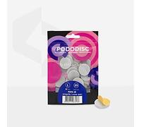 Staleks Pro, Limas-esponjas desechables para disco de pedicura PODODISC 25 piezas. (Diameter 25 mm)