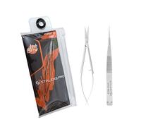 STALEKS PRO Micro tijera para moldeado de cejas. Acero inoxidable. Expert 90/2