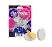 STALEKS PRO Pododisco 25 Discos abrasivos adhesivos PODODISC L EXPERT 25 mm para torno de uñas. Especial pedicuras (Buffer Pulidor)