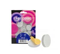 STALEKS PRO Pododisco 25 Discos pulidores PODODISC Talla L EXPERT 25 mm para torno de uñas. Especial pedicuras (Buffer Pulidor)