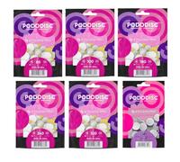 STALEKS PRO Pododisco 50 Discos abrasivos adhesivos base soft PODODISC M EXPERT 20 mm para torno de uñas. Especial pedicuras (Todos los granos + buffer)