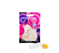 STALEKS PRO Pododisco 50 Discos abrasivos adhesivos PODODISC M EXPERT de 20 mm para torno de uñas. Especial pedicuras (Grano 80)