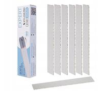 STALEKS PRO Recambio Fundas de Limas mineral «Papmam» para base recta Expert Papel ecológico 50 Pcs DFCE-22 (Grano 180)
