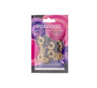 Staleks Pro, Recambios Limas Talones, Podo Discos, Desechables,Adhesivas, 50 pcs, PDFR (Diametro 25 mm, Grano 320)