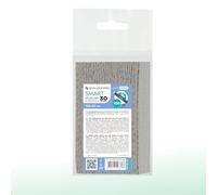 STALEKS SMART papmAm DFC-20-100 - Hojas de limas intercambiables blancas, grano 100, capa fina de espuma, paquete de 30 unidades