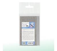 STALEKS SMART papmAm DFC-20-240 - Hojas de limas intercambiables blancas, grano 240, capa fina de espuma, paquete de 30 unidades