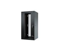 Stalflex Armario Rack 10 Pulgadas 12U 300mm Standard - Acero de Alta Resistencia - Bastidor y Armario para Equipos de Red - Armario Rack 19 Compatible con Bandeja Rack - Puerta de Cristal