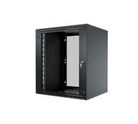 Stalflex Armario Rack 19 Pulgadas 12U 450mm Standard - Acero de Alta Resistencia - Bastidor y Armario para Equipos de Red - Armario Rack 19 Compatible con Bandeja Rack - Puerta de Cristal