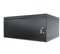 Stalflex Armario Rack 19 Pulgadas 4U 450mm Standard - Acero de Alta Resistencia - Bastidor y Armario para Equipos de Red - Armario Rack 19 Compatible con Bandeja Rack - Puerta Metálica