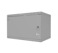 Stalflex Armario Rack 19 Pulgadas 6U 350mm Standard - Acero de Alta Resistencia - Bastidor y Armario para Equipos de Red - Armario Rack 19 Compatible con Bandeja Rack - Puerta Metálica