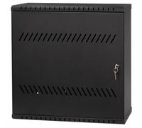 Stalflex Armario Rack de Pared 19" 3U+4U, 180 mm, Negro RCA19-3+4U-180B-T