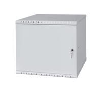 Stalflex Armario Rack de Pared 19" 9U, 450 mm, Puerta Metálica, Gris RC19-9U-450MG