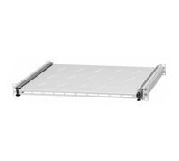 Stalflex Bandeja extraíble 19" 1U, 350 mm, gris – Bandeja deslizante de extracción total para armarios ICT 19" RSR19-1U-350G