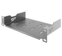 Stalflex Bandeja Rack 10 Pulgadas 1U 150mm - Servidor Rack Hecho De Metal - Bandeja Voladiza Universal Ventilada para Montaje en Bastidor - Compatible con Armario Rack y Raíles para Rack