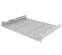 Stalflex Bandeja Rack 19 Pulgadas 1U 350mm - Servidor Rack Hecho De Metal - Bandeja Voladiza Profesional Ventilada para Montaje en Bastidor - Compatible con Armario Rack y Raíles para Rack