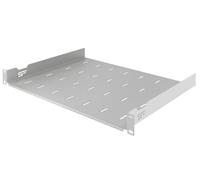 Stalflex Bandeja Rack 19 Pulgadas 1U 350mm - Servidor Rack Hecho De Metal - Bandeja Voladiza Universal Ventilada para Montaje en Bastidor - Compatible con Armario Rack y Raíles para Rack