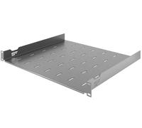 Stalflex Bandeja Rack 19 Pulgadas 1U 400mm - Servidor Rack Hecho De Metal - Bandeja Voladiza Universal Ventilada para Montaje en Bastidor - Compatible con Armario Rack y Raíles para Rack