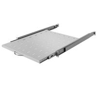 Stalflex Bandeja Rack 19 Pulgadas 1U 550mm - Servidor Rack Hecho De Metal - Bandeja Voladiza Universal Pull-out Ventilada para Montaje en Bastidor - Compatible con Armario Rack y Raíles para Rack